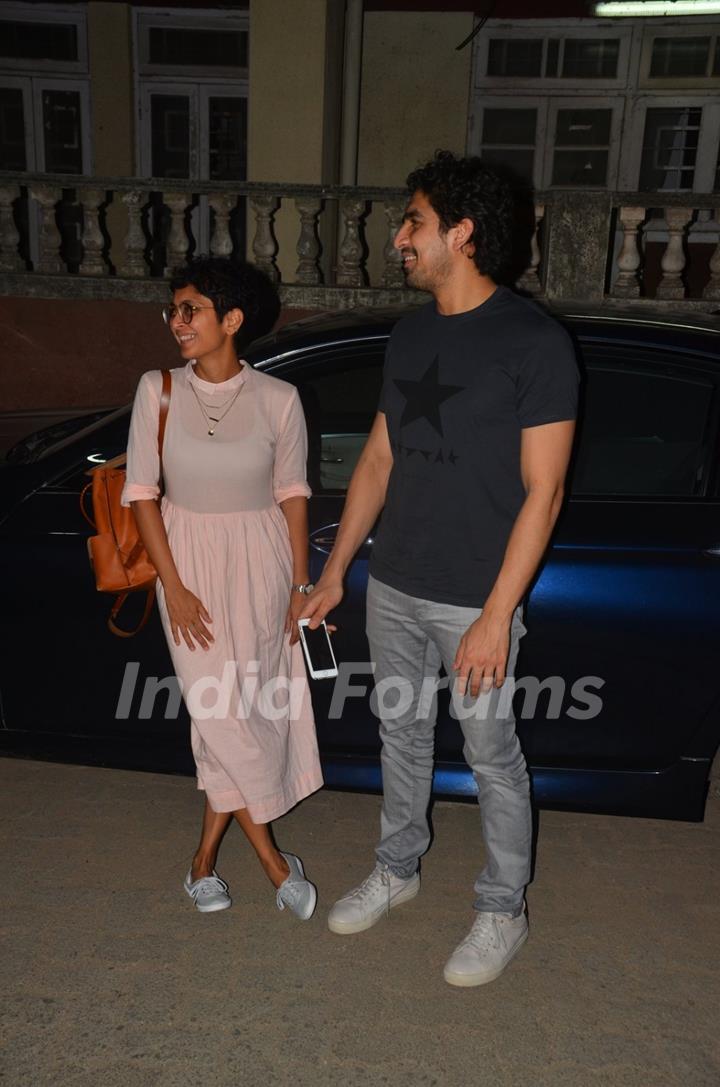 Kiran Rao Snapped with Ayan Mukerji