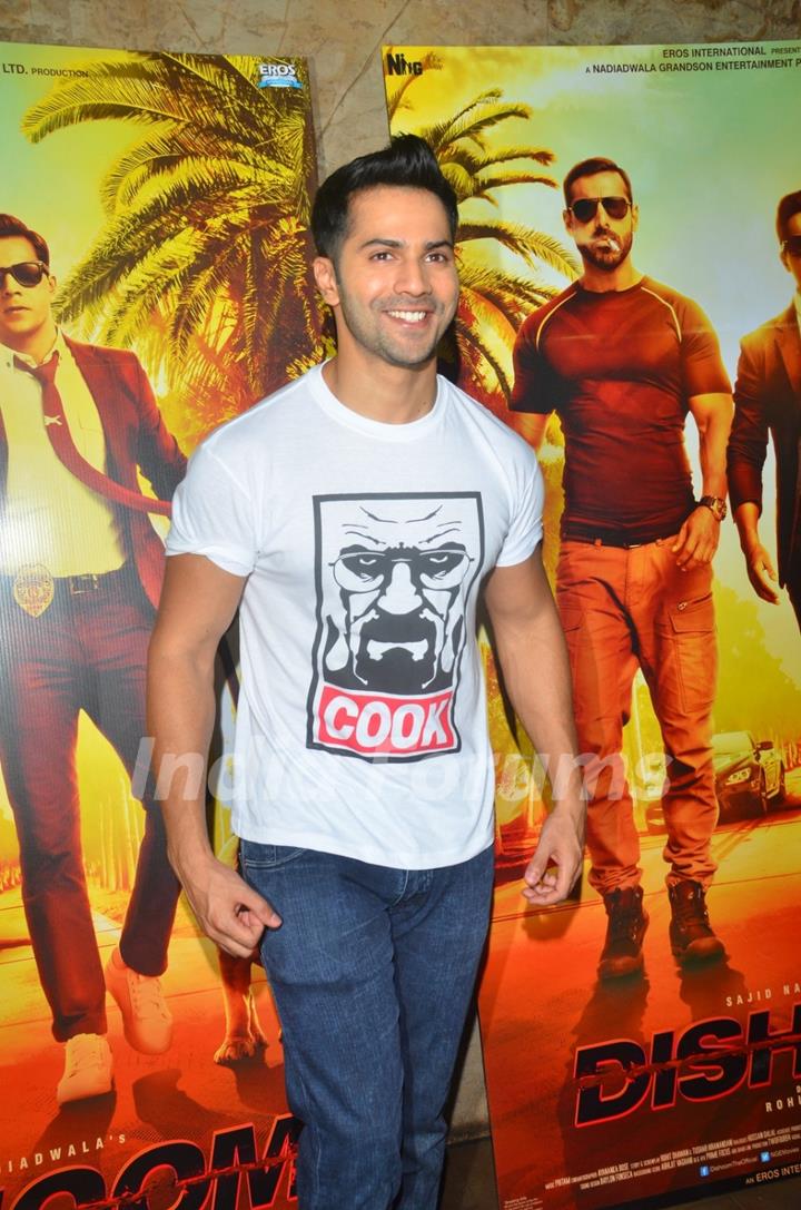 Varun Dhawan at Song Launch of movie 'Dishoom'