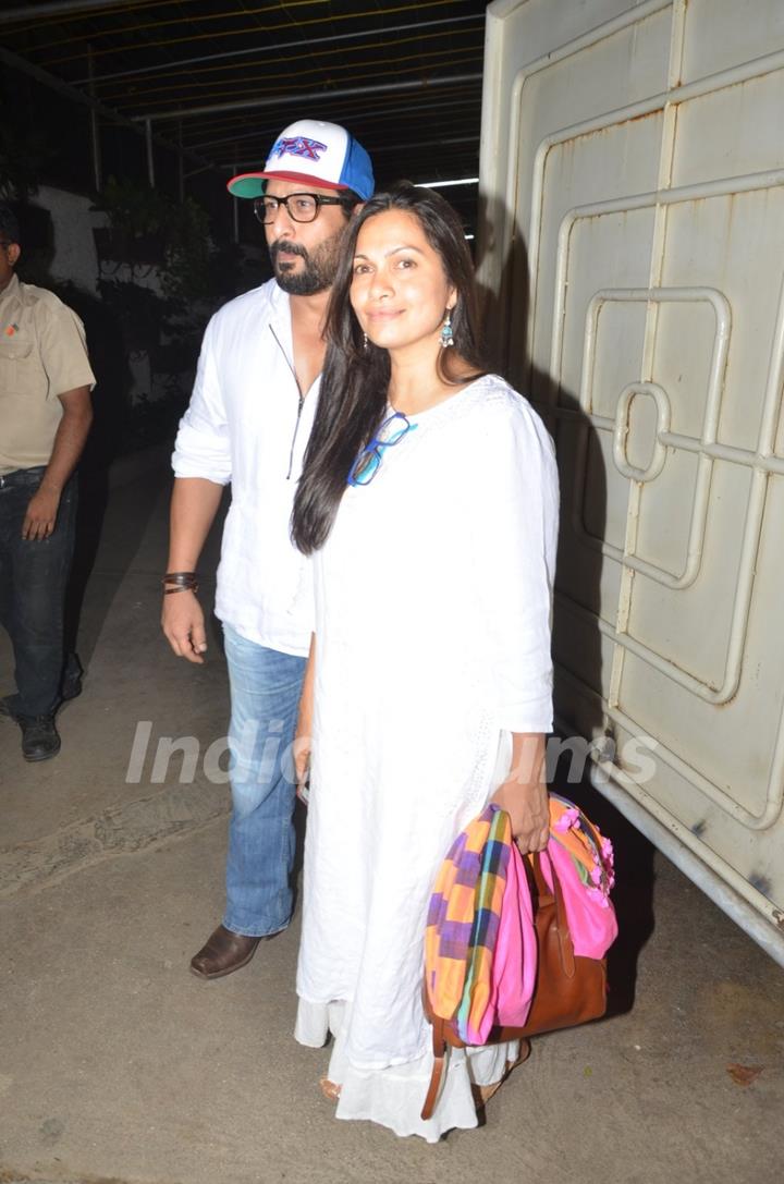 Arshad Warsi and Maria Gorreti at Special Screening of 'Udta Punjab'