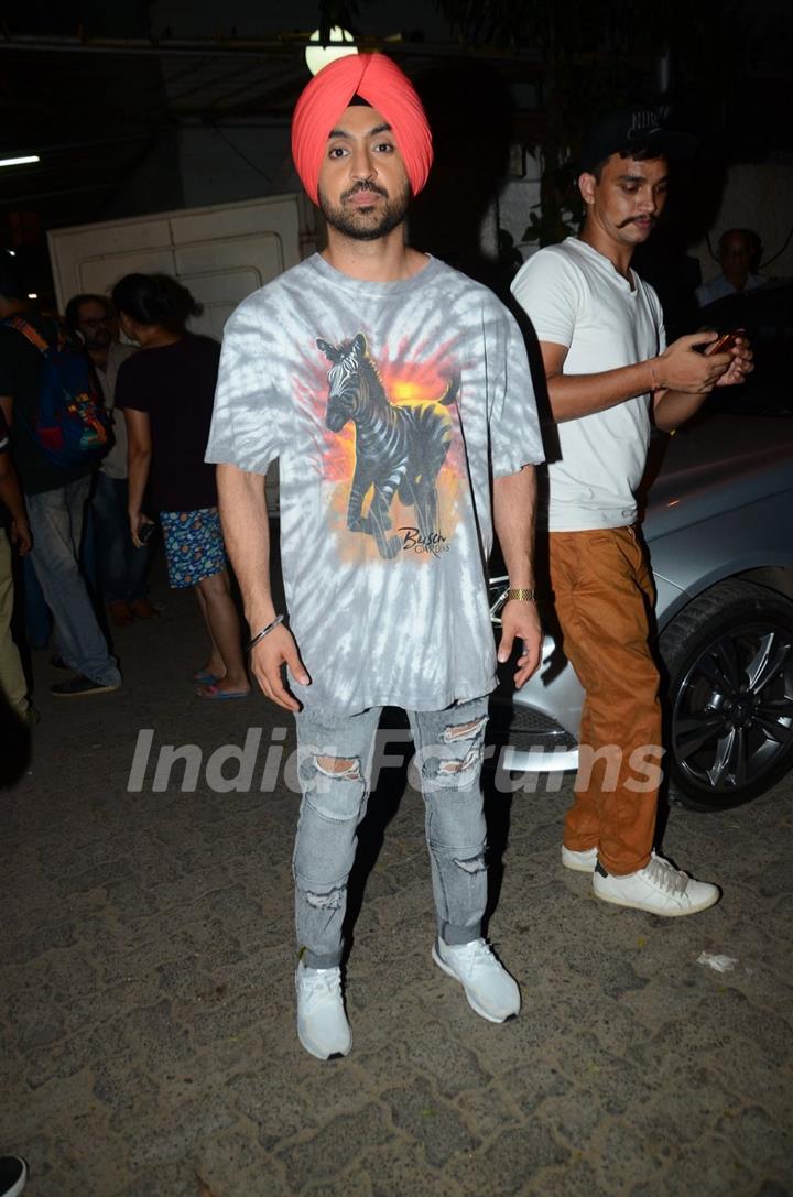 Diljit Dosanjh at Special Screening of 'Udta Punjab'