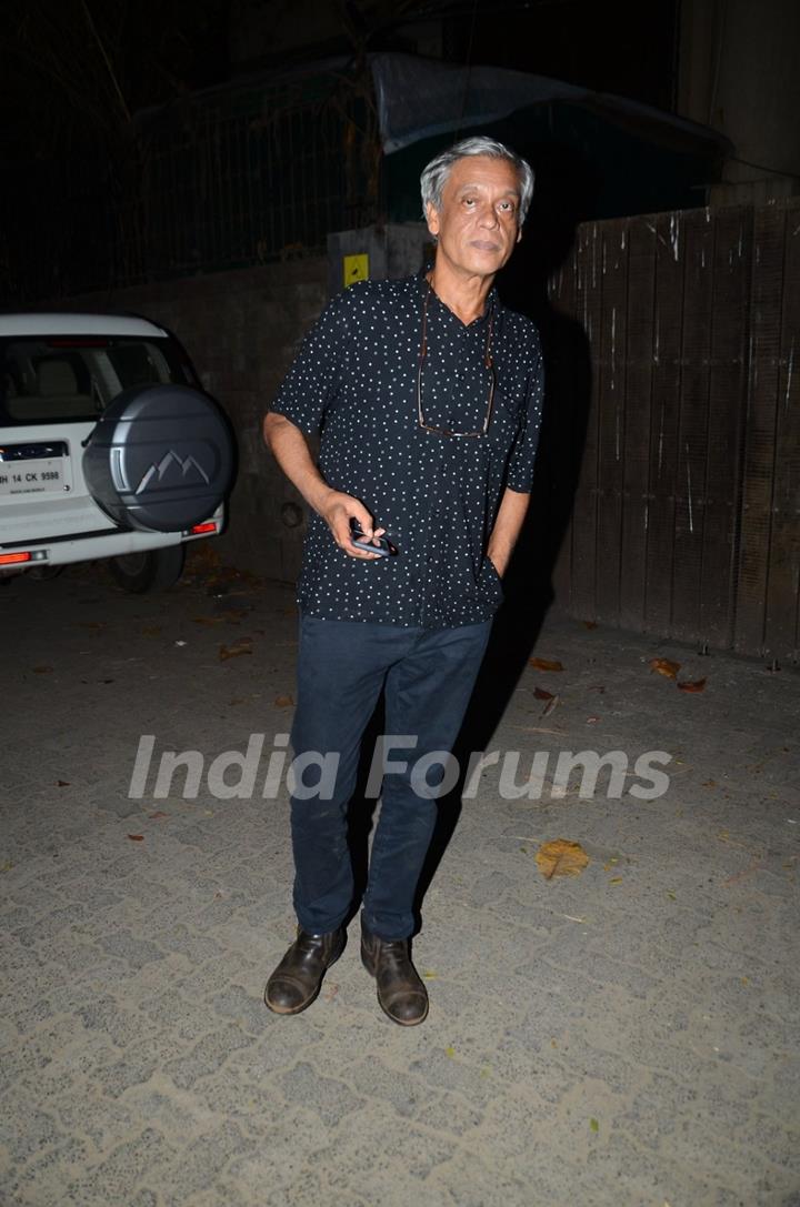 Sudhir Mishra at Special Screening of 'Udta Punjab'