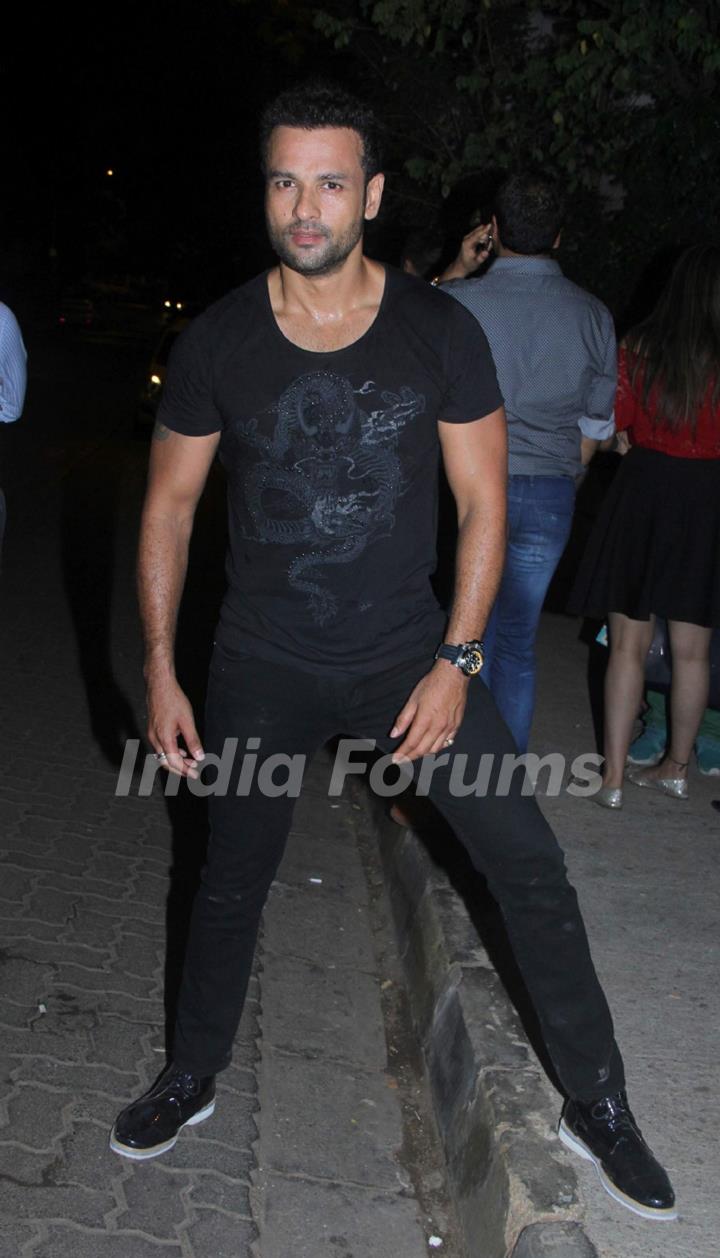 Rohit Roy Snapped at Olives in Bandra
