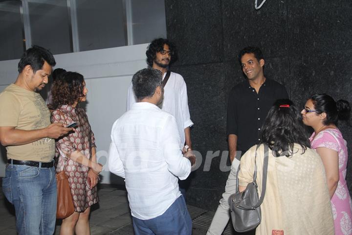 Vikramaditya Motwane & Abhishek Chaubhey Snapped Along with Members of 'Phantom' Films