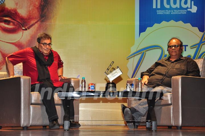 Subhash Ghai & Satish Kaushik at 'IFTDA' Director's Meet