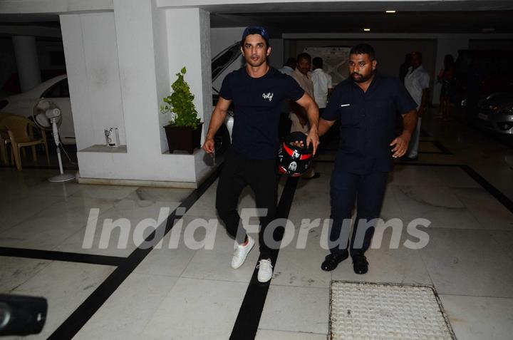 Sushant Singh Rajput at Karan Johar's Bash