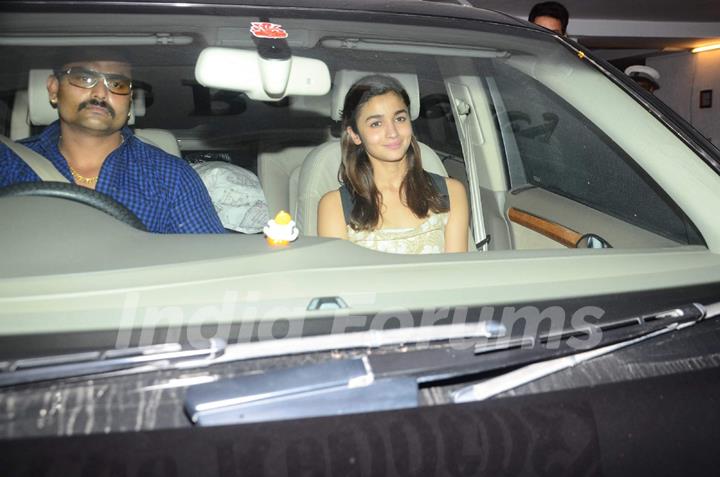 Alia Bhatt at Karan Johar's Bash