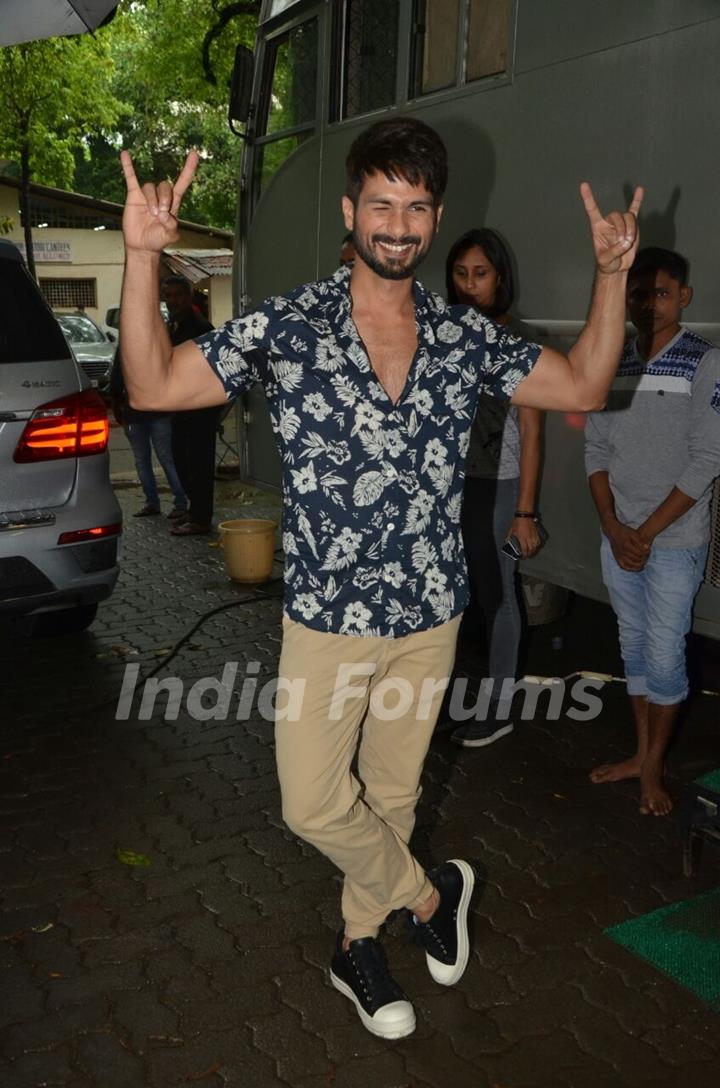 Shahid Kapoor Snapped