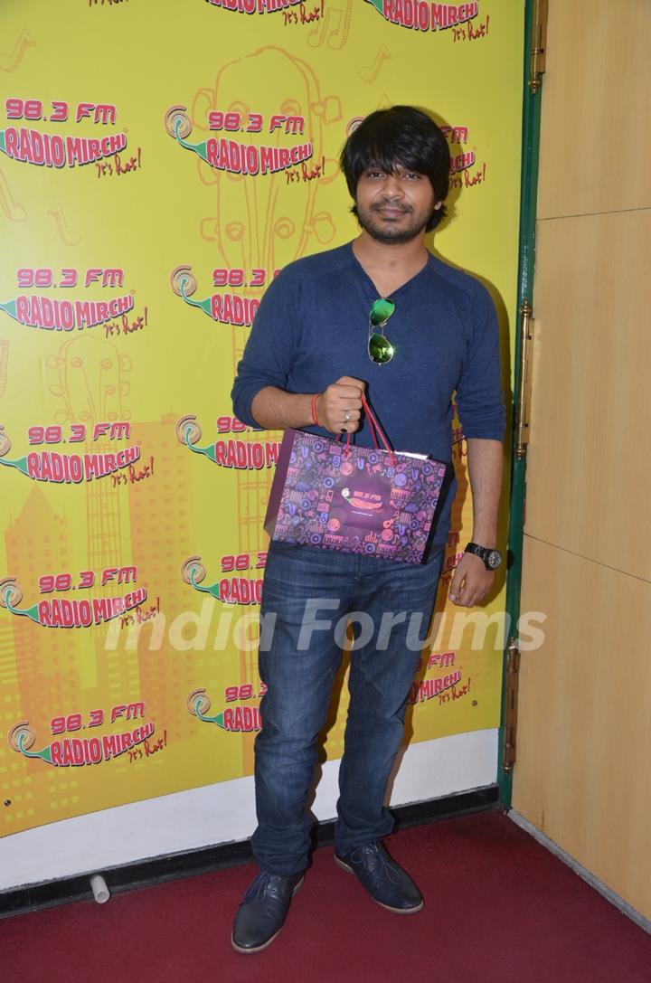 Ankit Tiwari at Radio Mirchi Studio