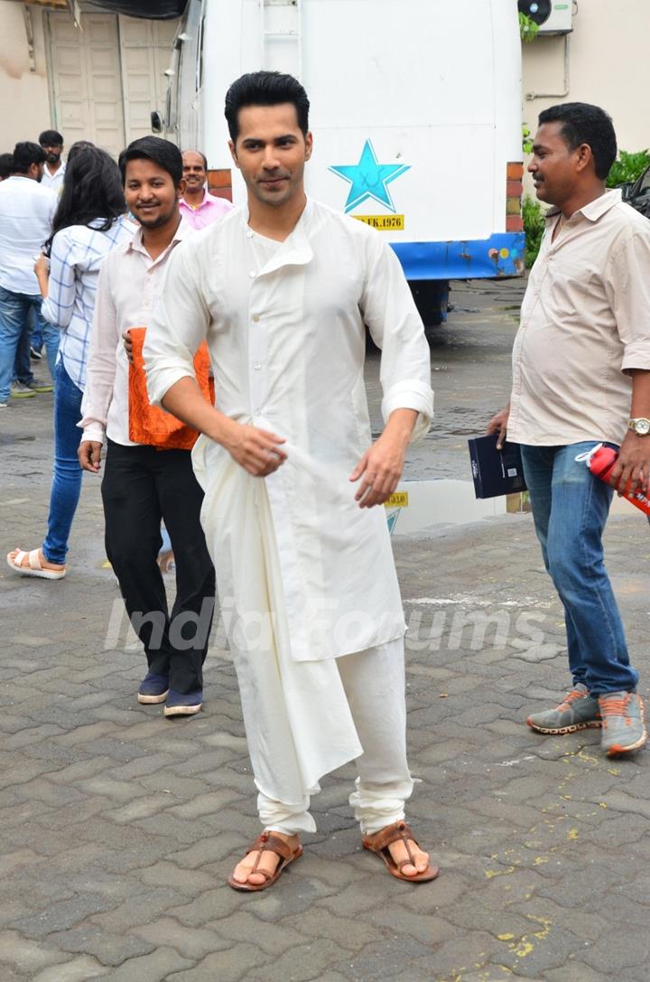 Varun Dhawan Snapped at Mehboob Studious