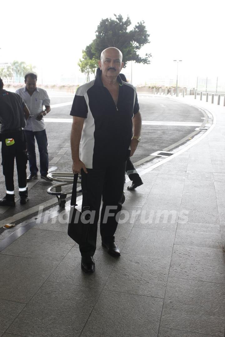 Rakesh Roshan Snapped While Leaving from Airport