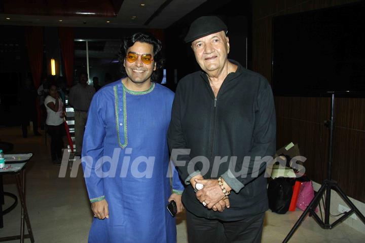 Ashutosh Rana & Prem Chopra at Launch of film 'Jeena Isi Ka Naam Hai of film 'Jeena Isi Ka Naam Hai'