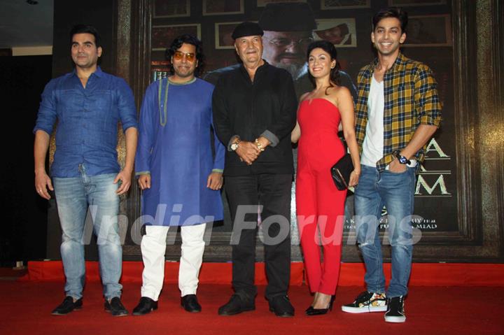 Arbaaz Khan, Ashutosh Rana, Prem Chopra, Manjari Fadnis at Launch of film 'Jeena Isi Ka Naam Hai'