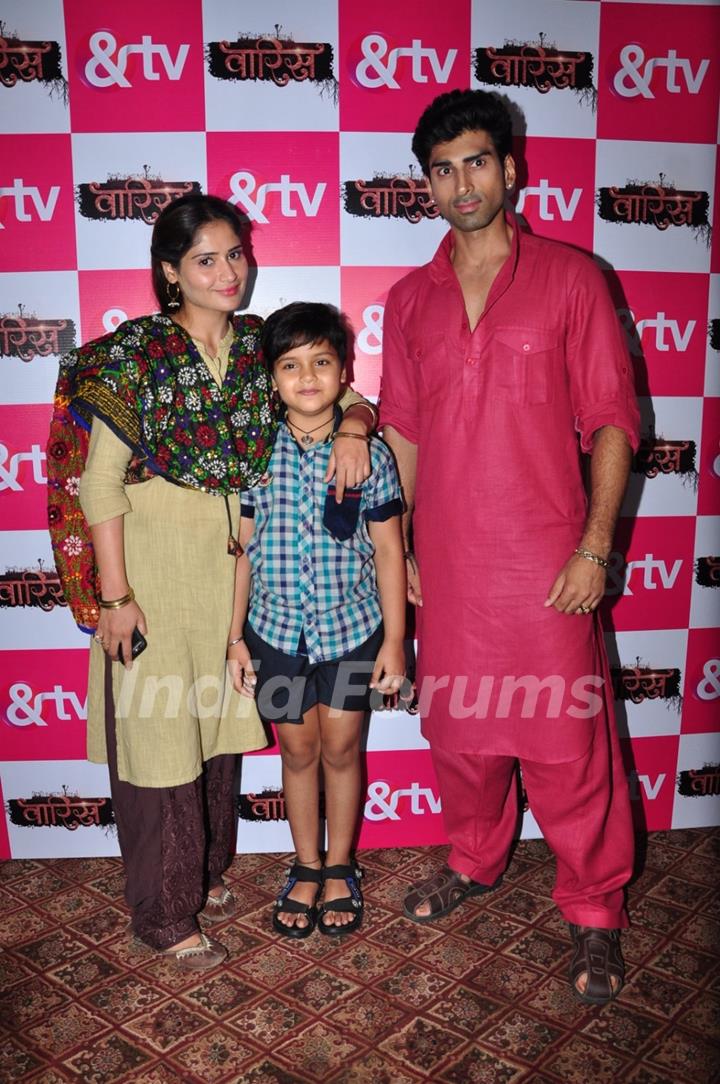 Aarti Singh and Akshay Dogra at Launch of &TV's New Serial 'Waaris'