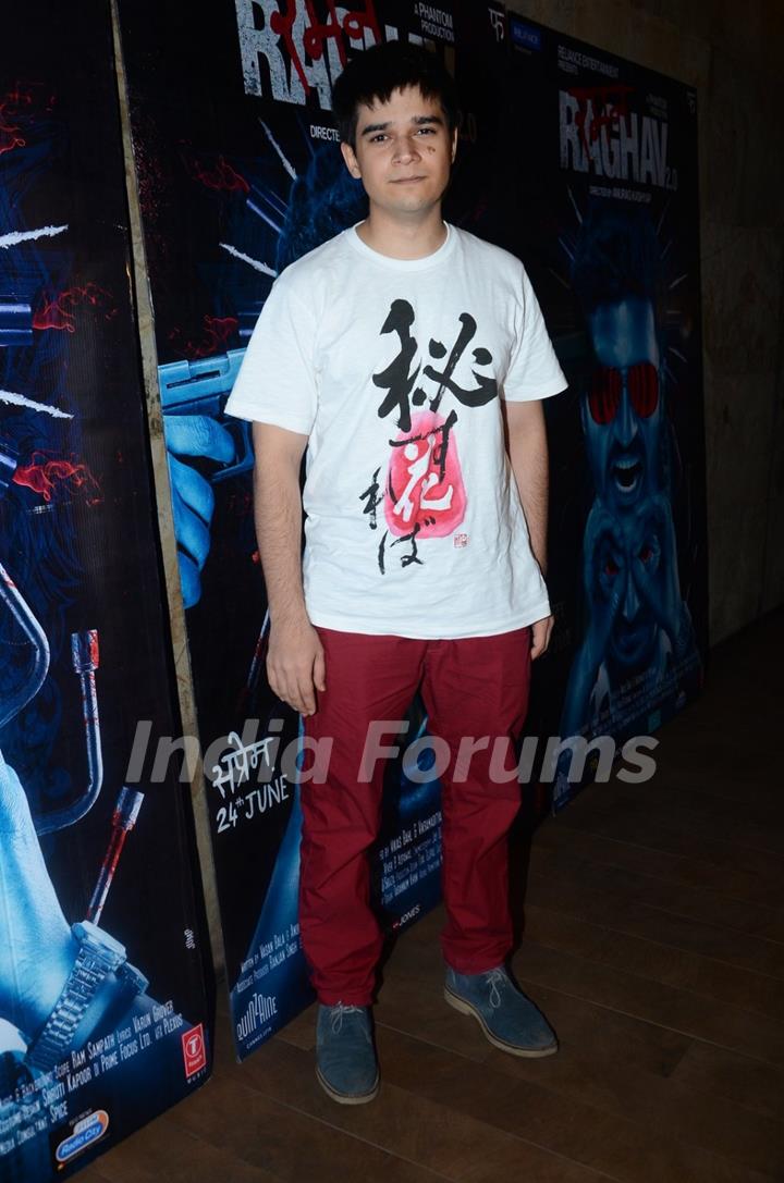 Vivaan Shah attends Special Screening of 'Raman Raghav 2.0'