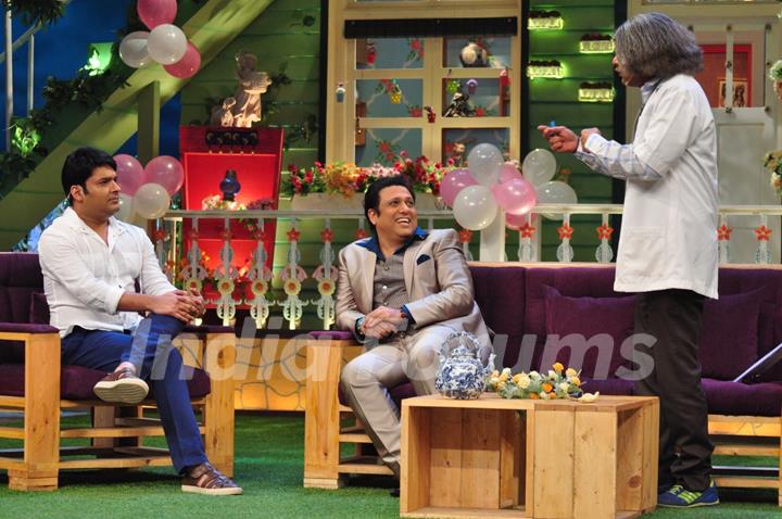 Govinda has a Blast on the Sets of 'The Kapil Sharma Show'