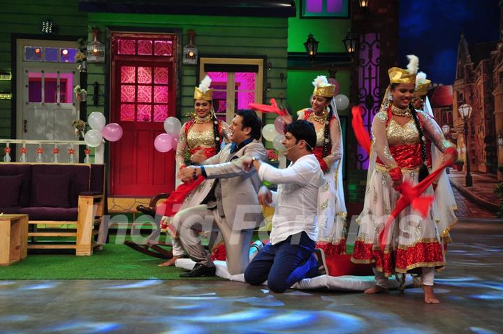 Govinda has a Blast on the Sets of 'The Kapil Sharma Show'