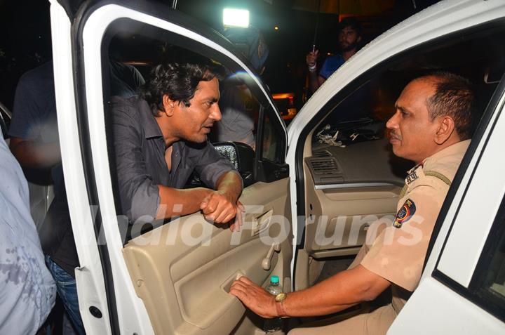 Nawazuddin Siddiqui Promotes his film 'Raman Raghav 2.0' with Cops