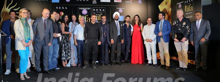 Press Meet of 'IIFA' in Madrid