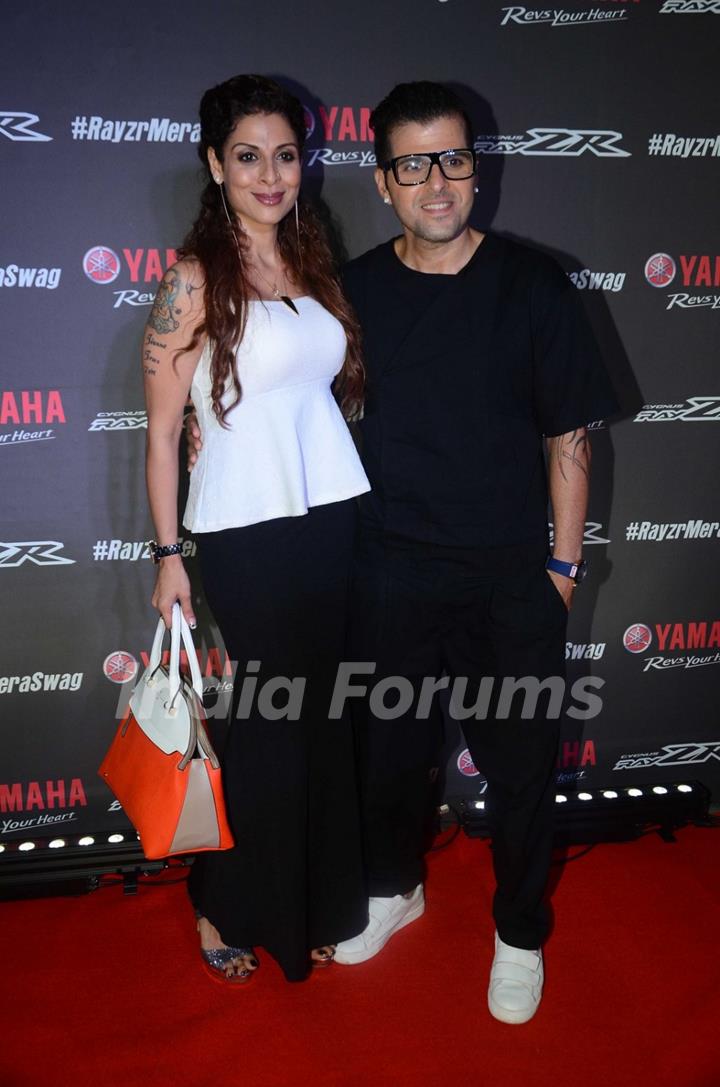 Bakhtiyaar Irani & Tanaaz Currim Irani at Rapper Badhshah's Razyr Mera Swag Song Launch