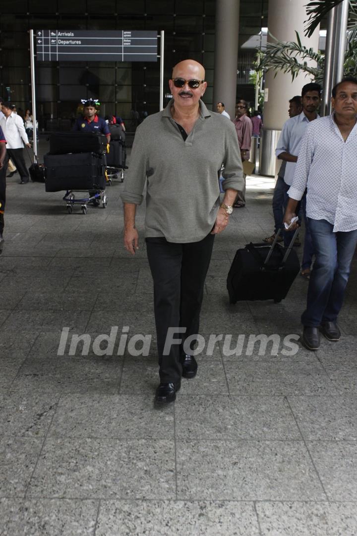 Rakesh Roshan Snapped at Airport