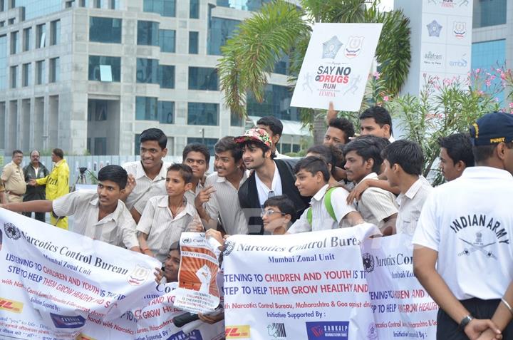 Ali Fazal at 'Say No To Drugs' Marathon