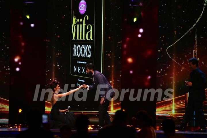 Fawad Khan and Deepika Padukone at Star Studded 'IIFA AWARDS 2016'