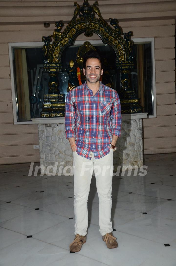 Tusshar Kapoor Holds a Press Conference