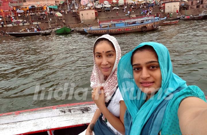 Gaia Mother Sofia Hayat on a Spiritual Trip to Varanasi