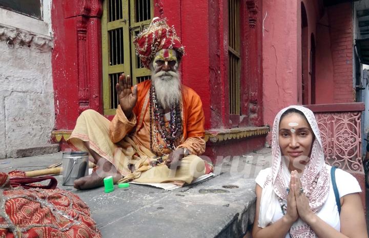 Gaia Mother Sofia Hayat on a Spiritual Trip to Varanasi