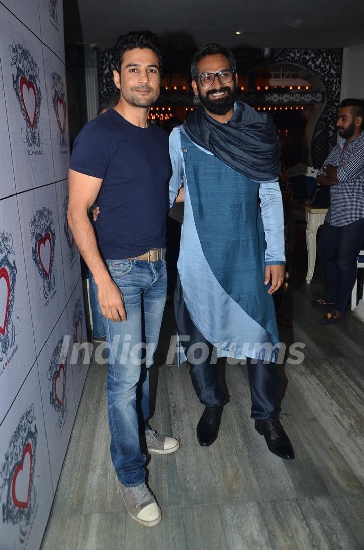 Rajeev Khandelwal at Birthday Bash of Art Director Saini Johray bday bash at Villa 69&#8203;