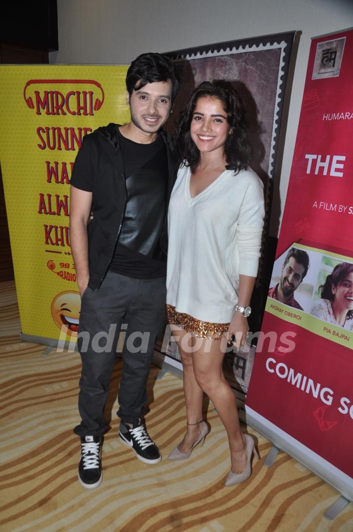 Divyendu Sharma and Pia Bajpai at screening of film 'The Virgins'