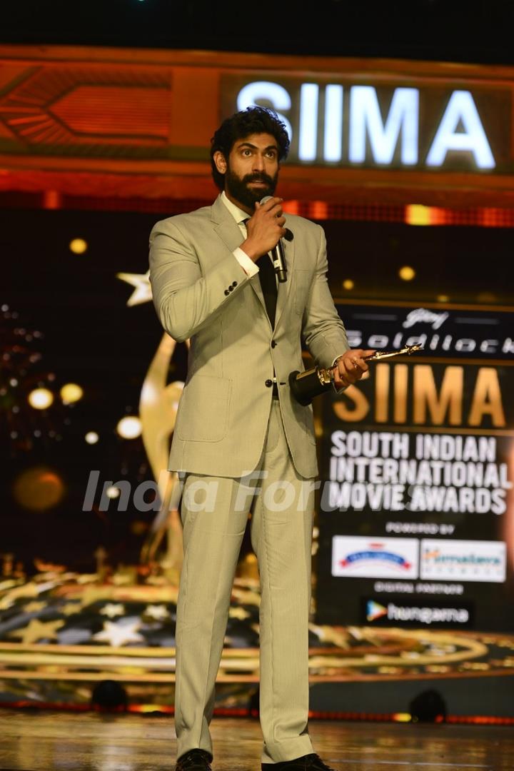 Rana Daggubati at SIIMA Awards 2016