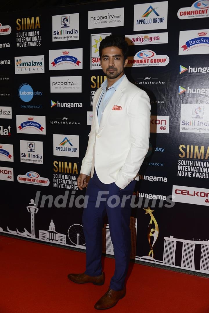 Saqib Saleem at SIIMA Awards 2016