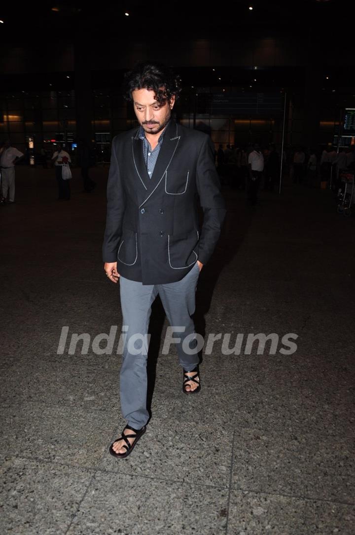 Irrfan Khan at Airport