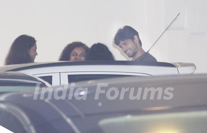 Sidharth Malhotra snapped at Karan Johar's House