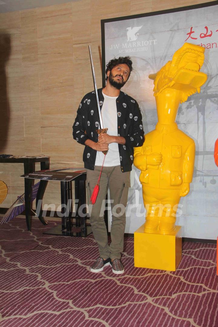 Riteish Deshmukh at Krishika Lulla's Party for The New Asian Restaurant 'DASHANZI'