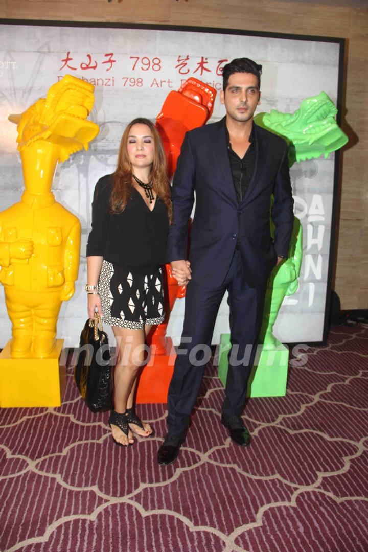 Zayed Khan at Krishika Lulla's Party for The New Asian Restaurant DASHANZI