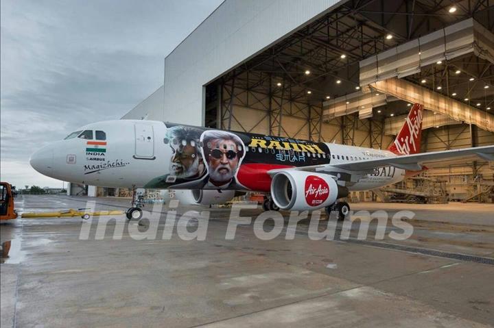 Kabali's unique style of promotion- Air Aisa promotes 'Kabali'