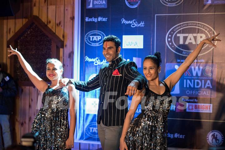 Sandip Soparkar at  launch of Karaoke World Championships by TAP Restobar