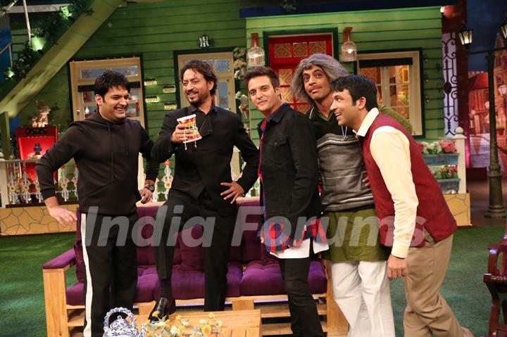 Irrfan Khan and Jimmy Shergill promotes 'Madaari' with Kapil and Team on 'The Kapil Sharma Show'