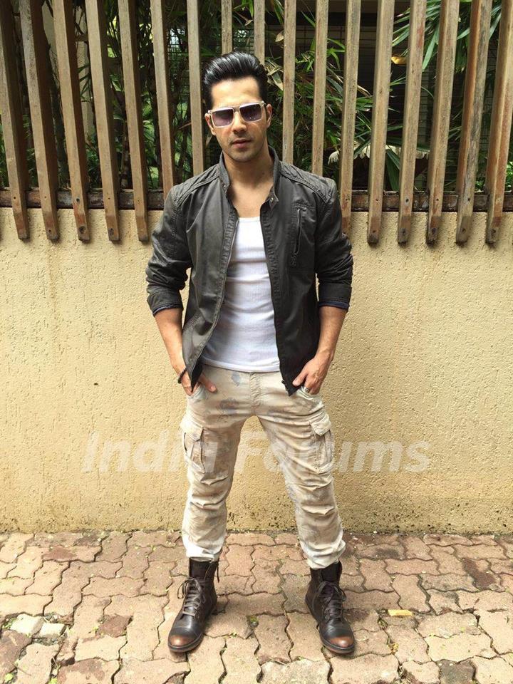 Varun Dhawan promotes 'Dishoom'