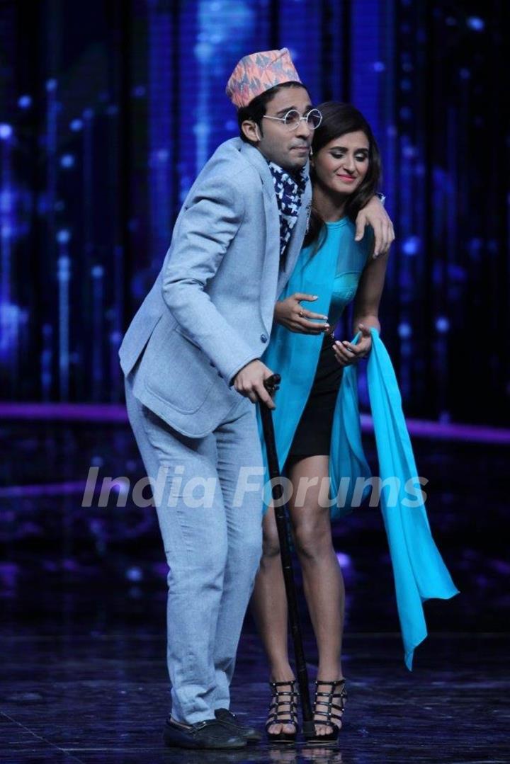 Raghav Juyal and Shakti Mohan performing at Dance + Season 2