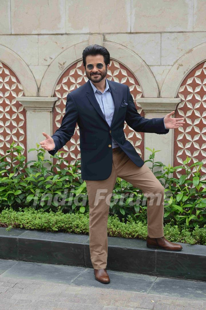 Anil Kapoor poses for media at Promotions of '24 Season 2' Show