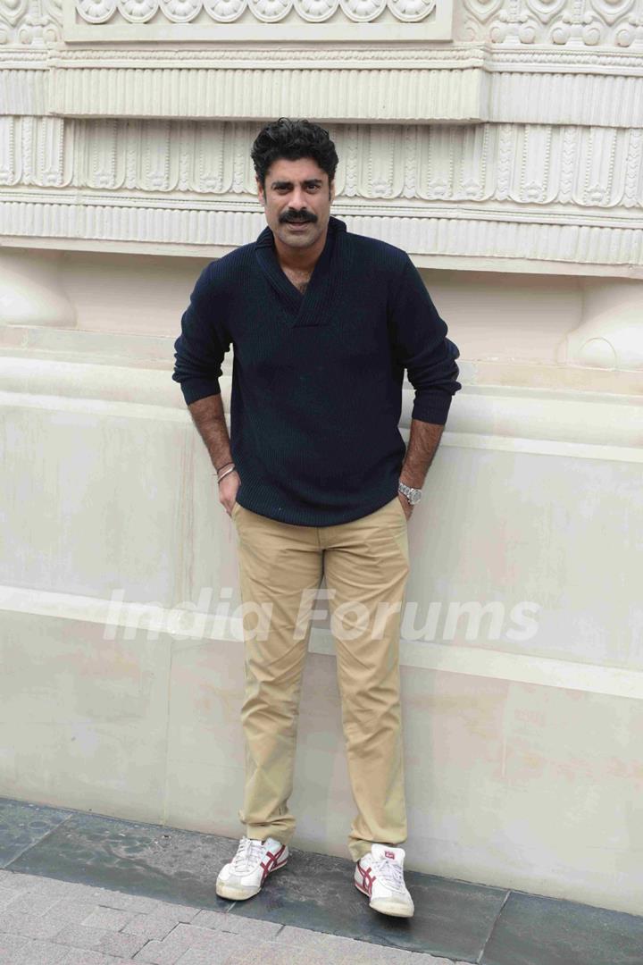 Sikander Kher poses for media at Promotions of '24 Season 2' Show