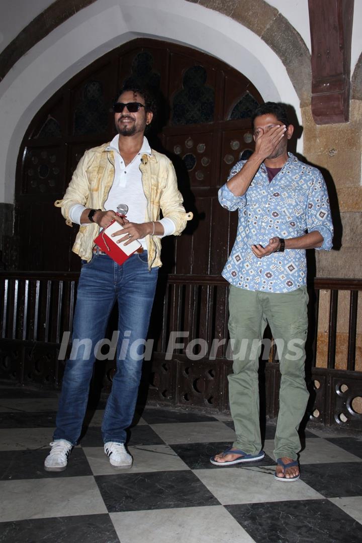 Irrfan Khan and Nishikant Kamat Promotes 'Madaari' at Wilson College!