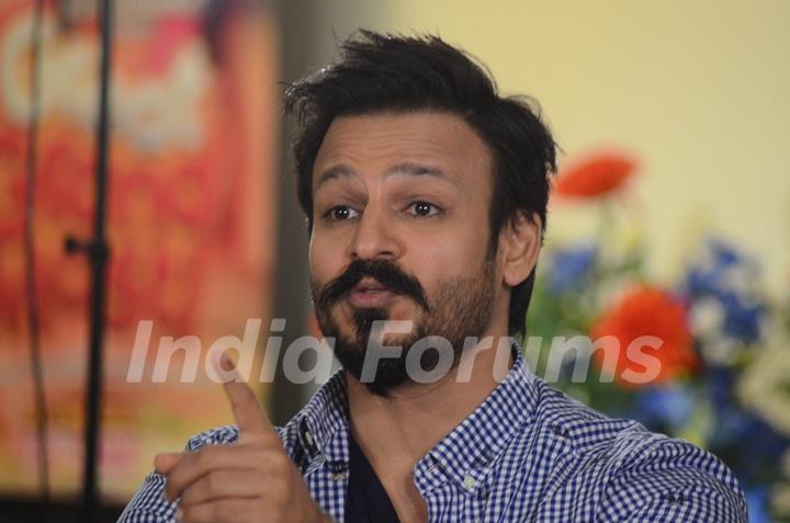 Vivek Oberoi at Promotions of 'Great Grand Masti'