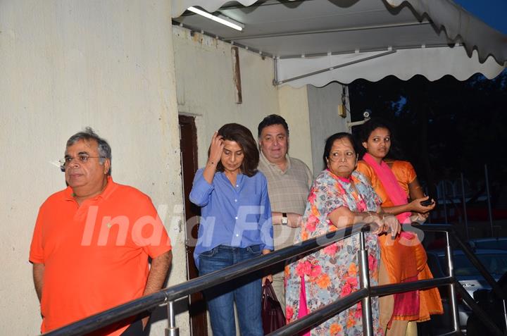 Rishi Kapoor and Neetu Singh Snapped!