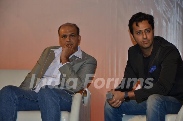 Ashutosh Gowarikar and Salim Merchant at Launch of app 'Talent Next'