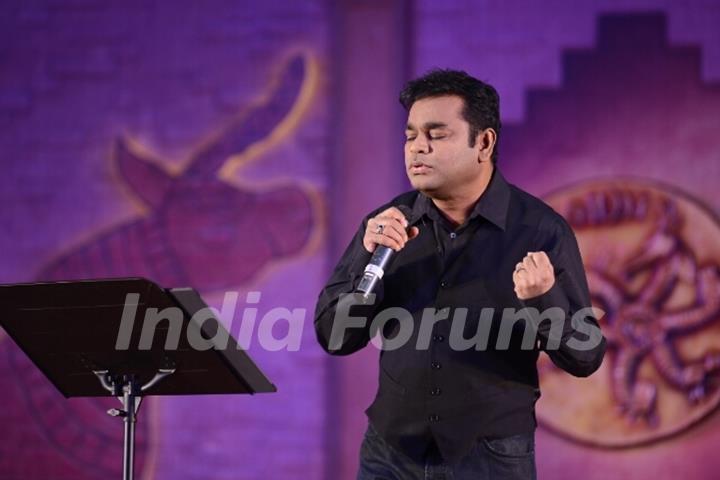 A R Rahman performs at Mohenjo Daro Event!