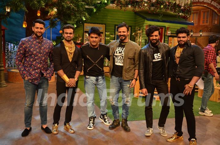 Vivek, Aftab and Riteish for Promotions of 'Great Grand Masti' on 'The Kapil Sharma Show'